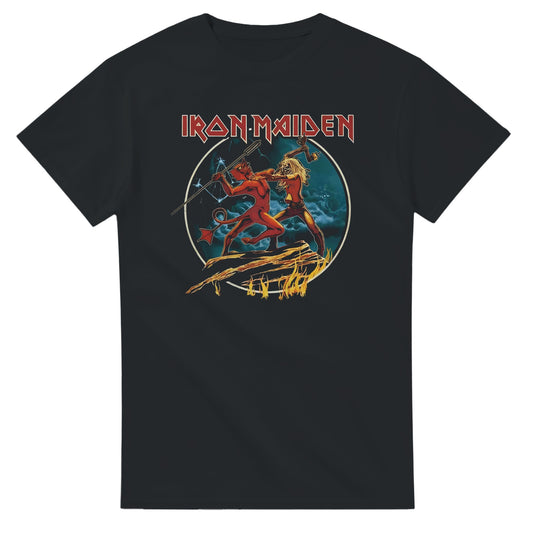 Iron Maiden Camiseta Heavy Metal Number of the Beast Rock Imperium Cartagena Unisex Premium