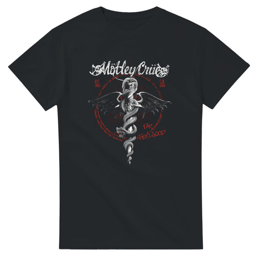 Mötley Crüe Camiseta Glam Metal Shout at the Devil Unisex Premium