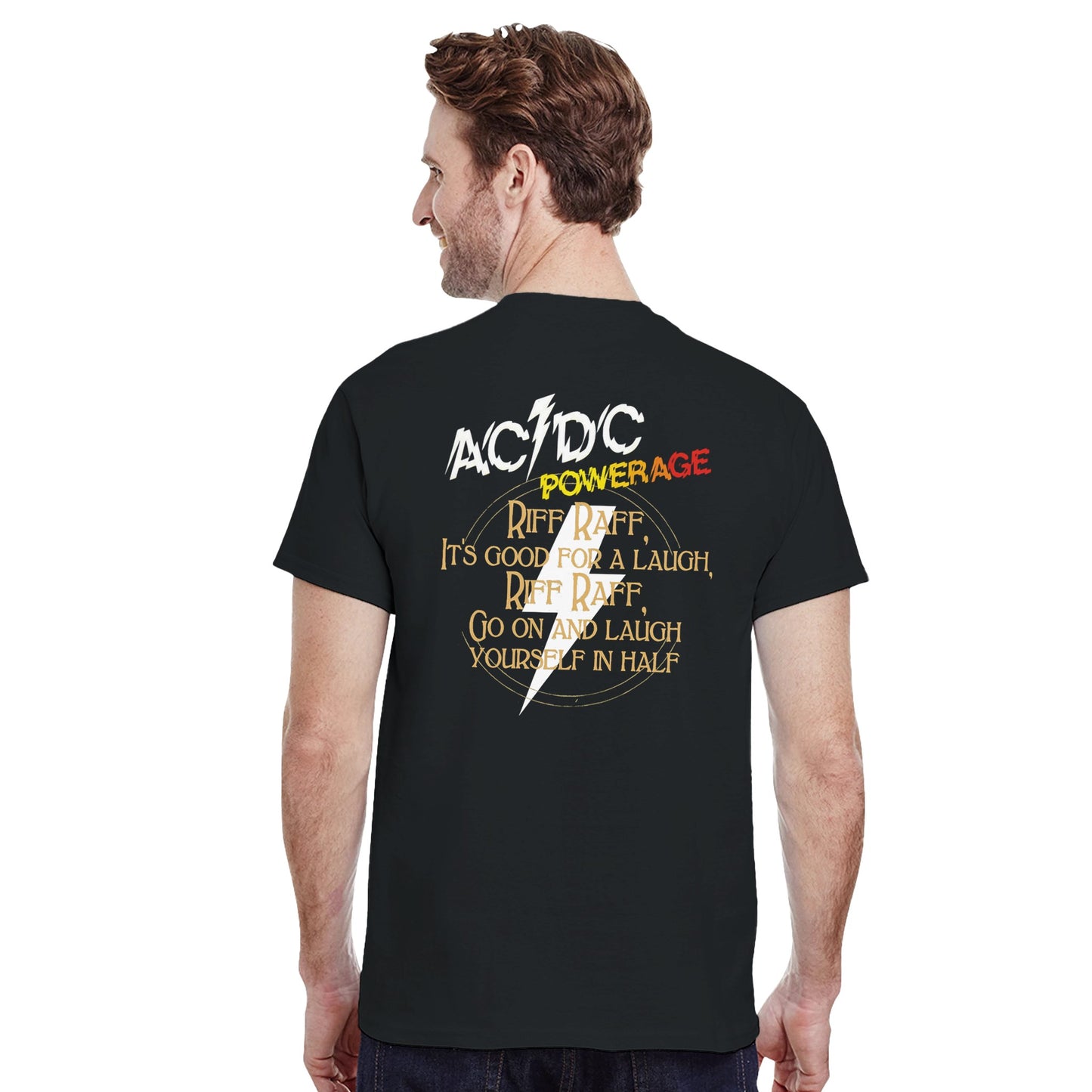AC/DC Camiseta Hard Rock Riff Raff Unisex Premium