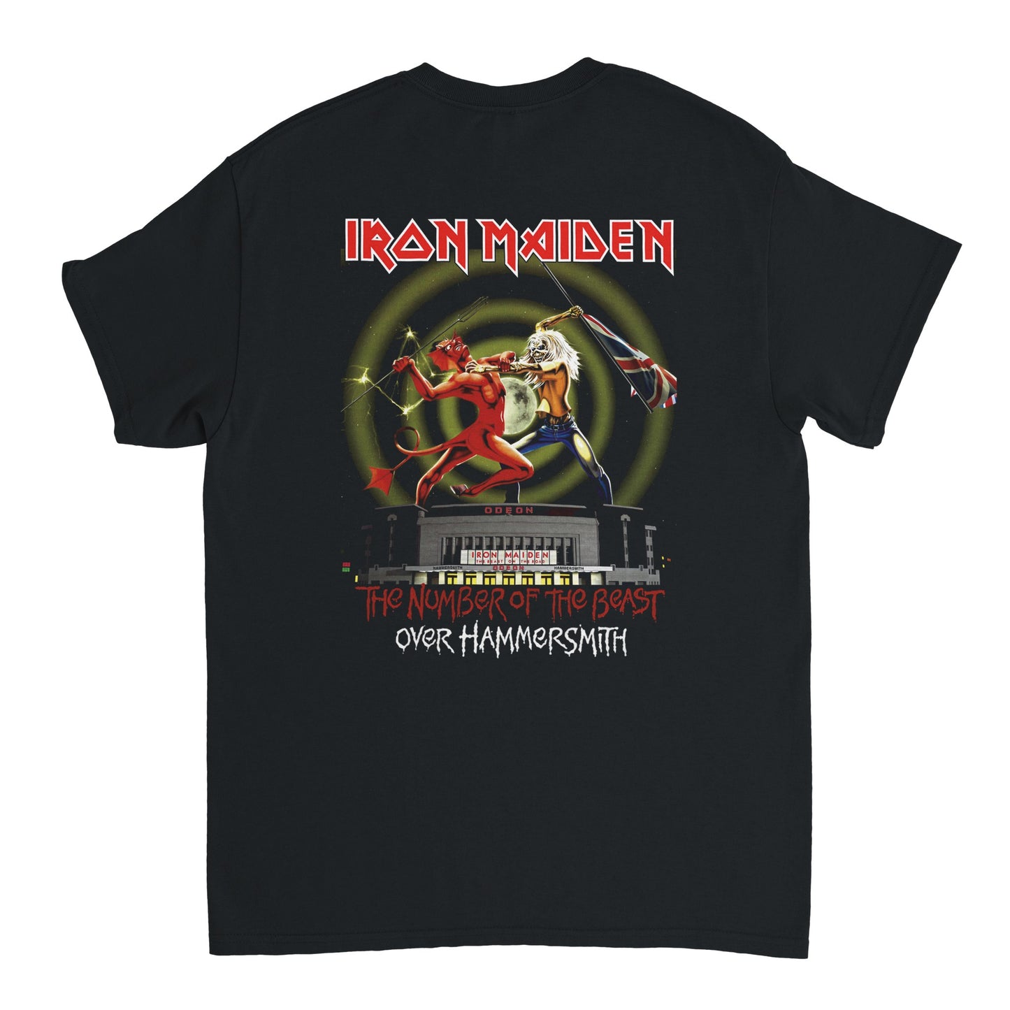 Iron Maiden Camiseta Heavy Metal Beast on the Road Unisex Premium