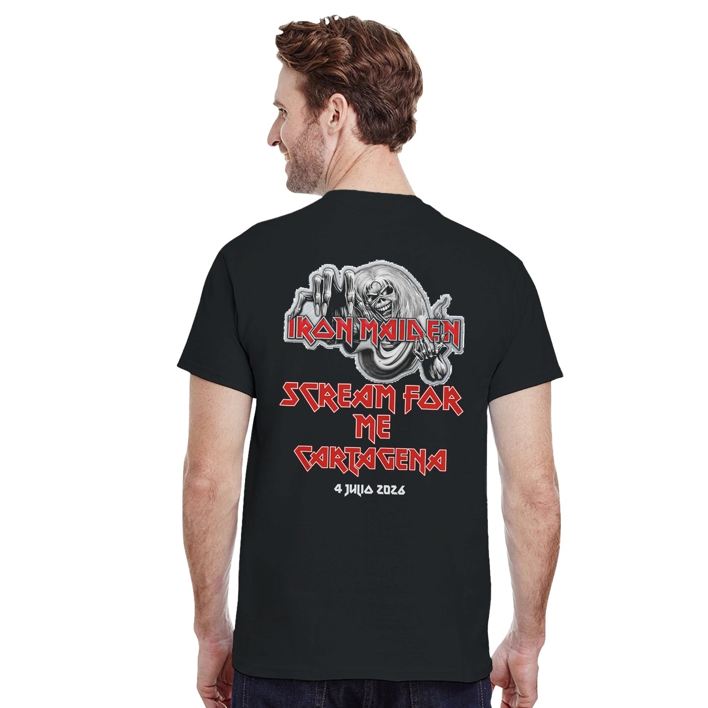 Iron Maiden Camiseta Heavy Metal Rock Imperium Cartagena 2026 Unisex Premium