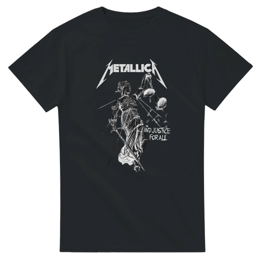 Metallica Camiseta Thrash Metal Justice Unisex Premium