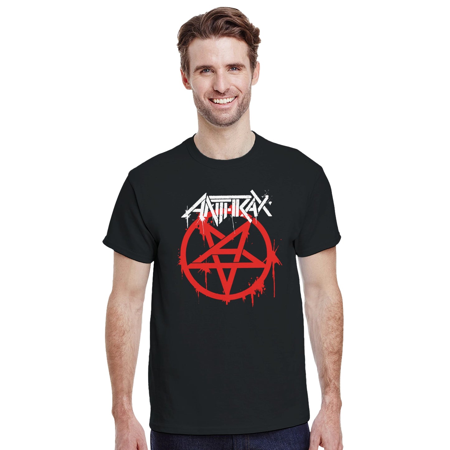 Anthrax Camiseta Thrash Metal Among the Living Nueva York Unisex Premium