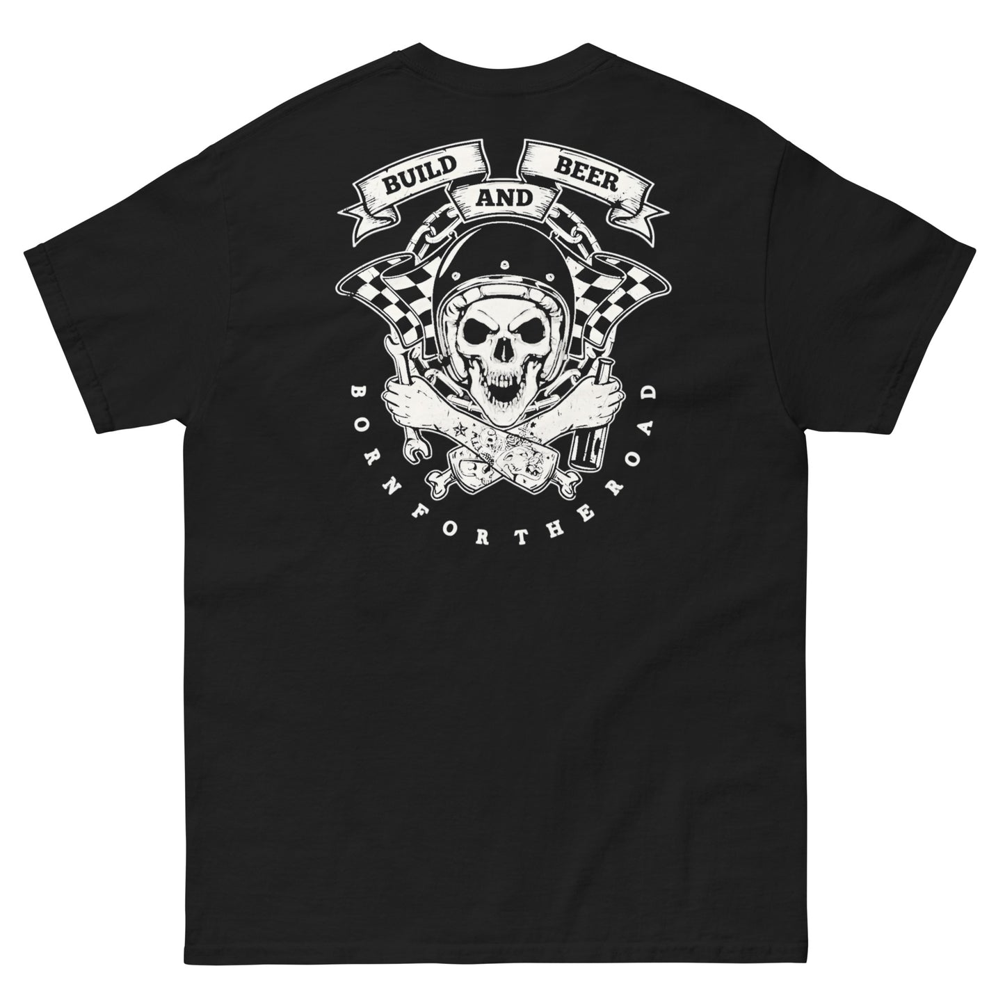 Biker Custom Rider - Camiseta Motocicleta Unisex Clásica