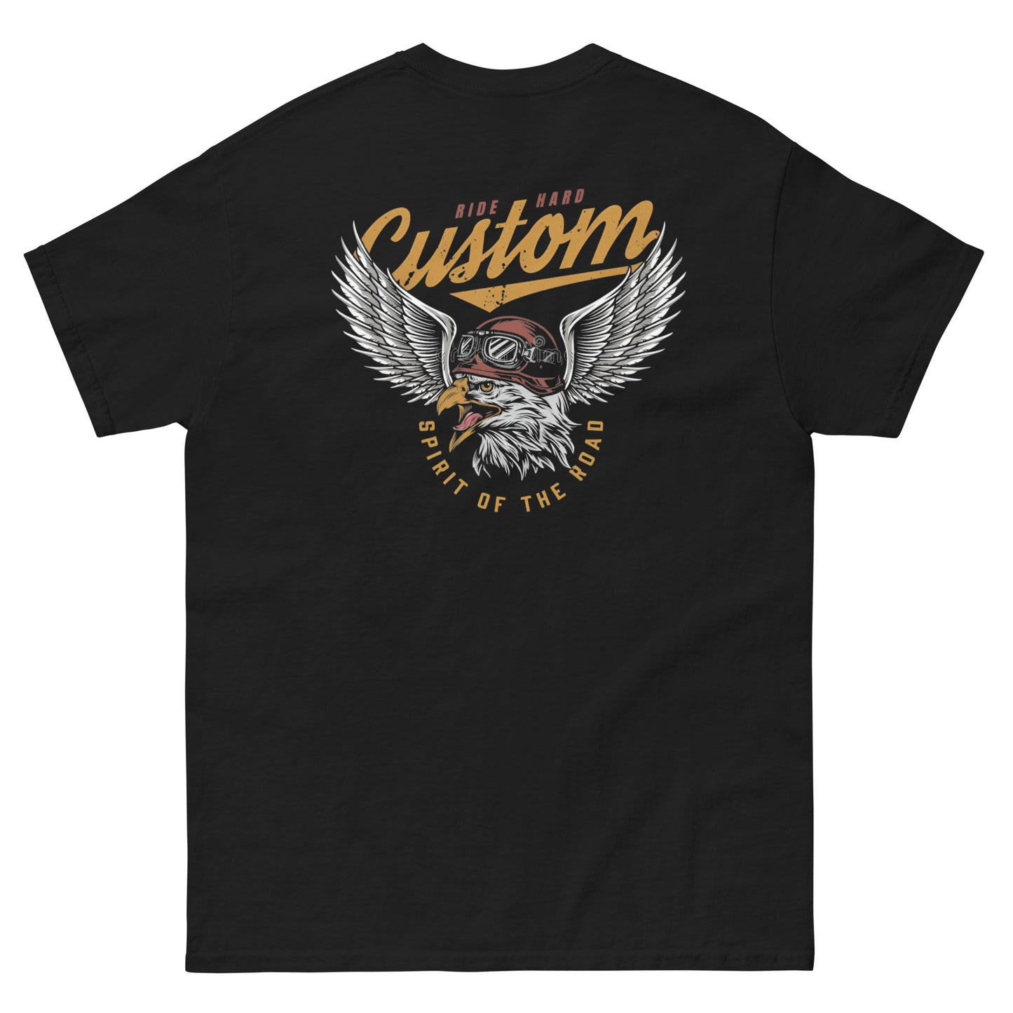 BIKER CUSTOM ROCK RIDER Camiseta clásica unisex