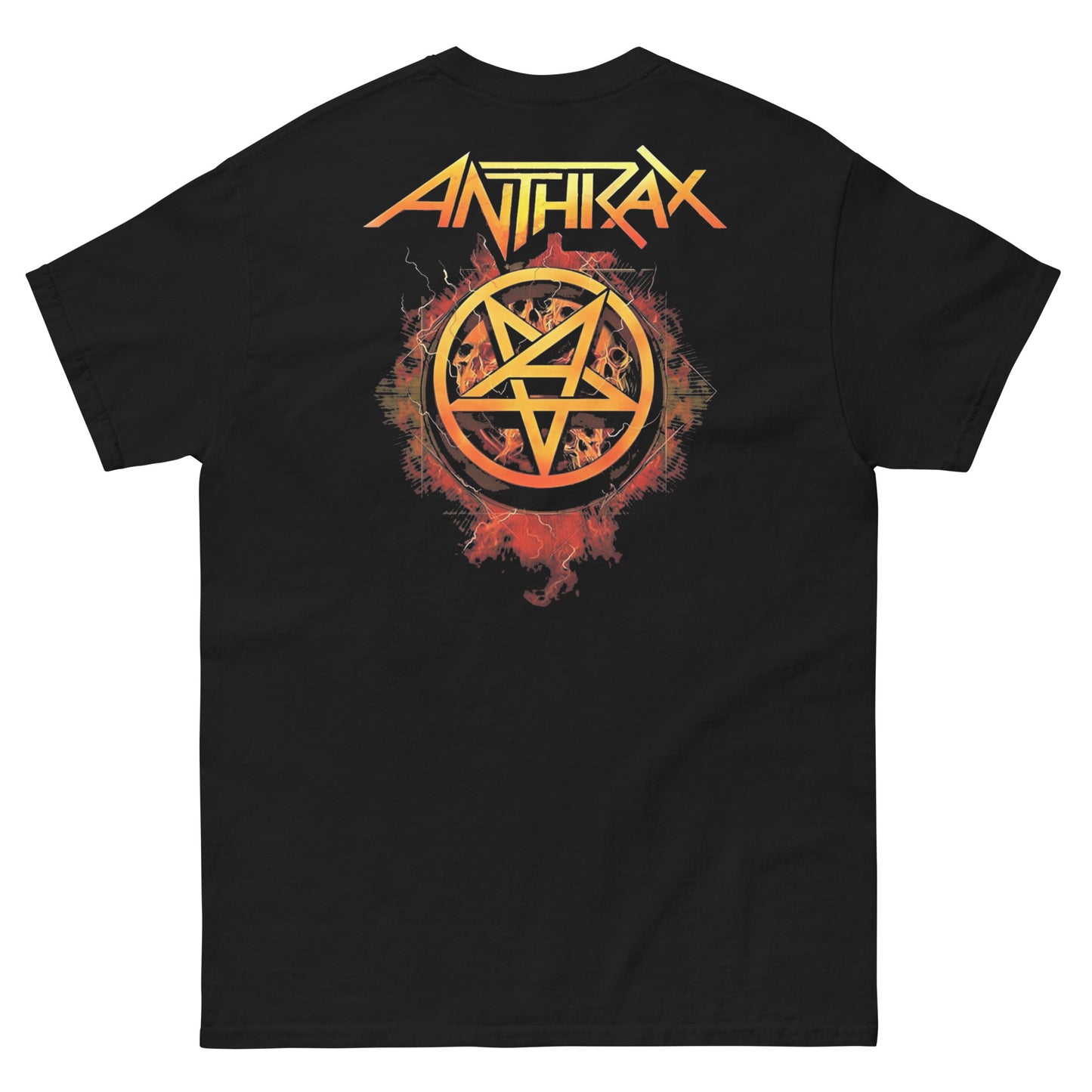 Anthrax Camiseta Thrash Metal Persistence of Time Nueva York Unisex Clásica