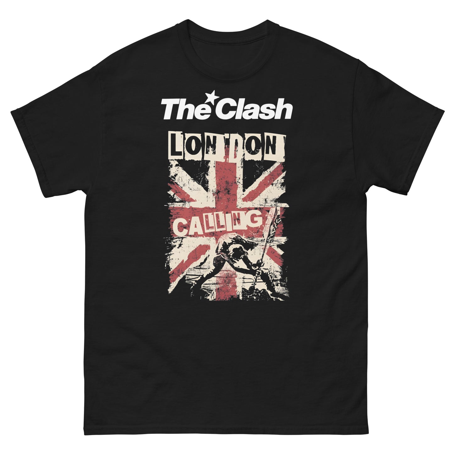 The Clash - Camiseta Punk Rock Legendaria Unisex Clásica