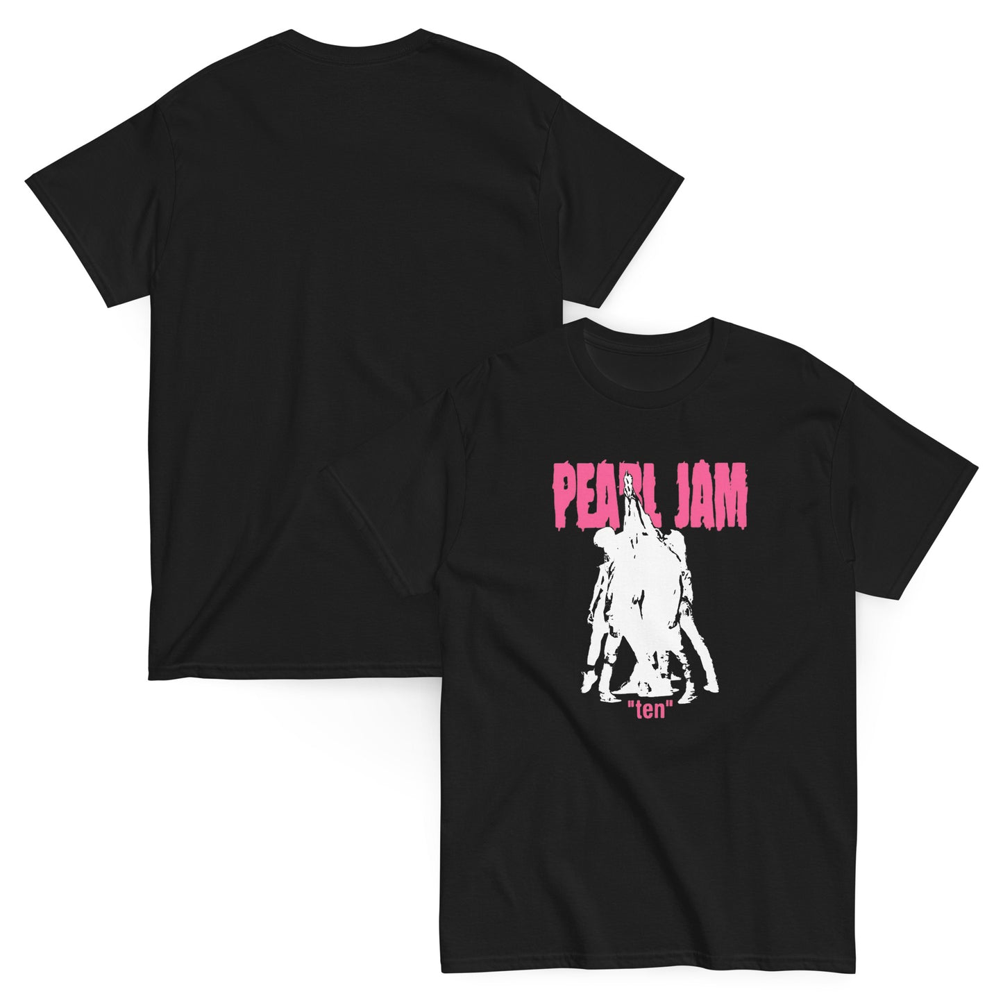 Pearl Jam Camiseta Grunge Ten Seattle Unisex Premium