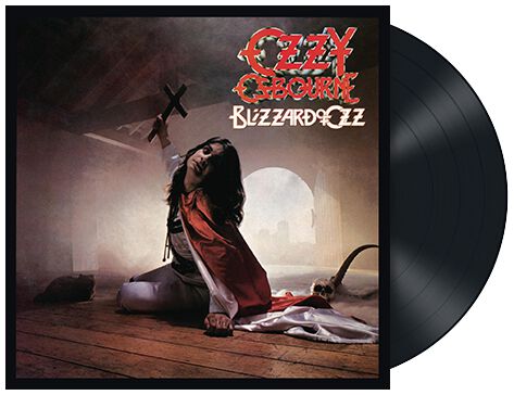 Ozzy Osbourne Blizzard of Ozz álbum portada 1980 Randy Rhoads Crazy Train heavy metal vinilo Black Sabbath