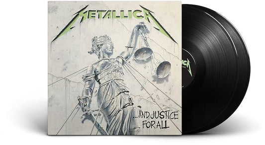 Metallica And Justice for All álbum portada 1988 James Hetfield thrash metal One Jason Newsted vinilo