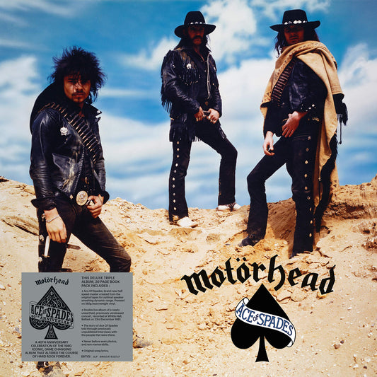 Motörhead Ace of Spades álbum portada 1980 Lemmy Kilmister heavy metal speed metal rock and roll vinilo