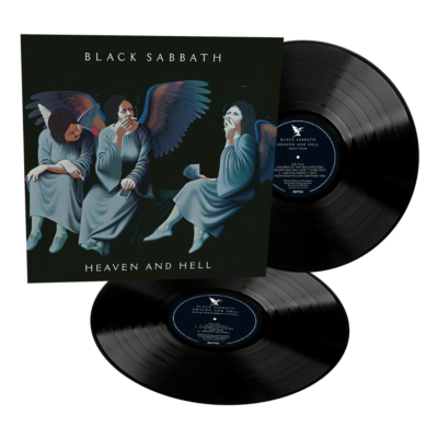Black Sabbath Heaven and Hell álbum portada 1980 Ronnie James Dio Tony Iommi Geezer Butler heavy metal doom metal vinilo