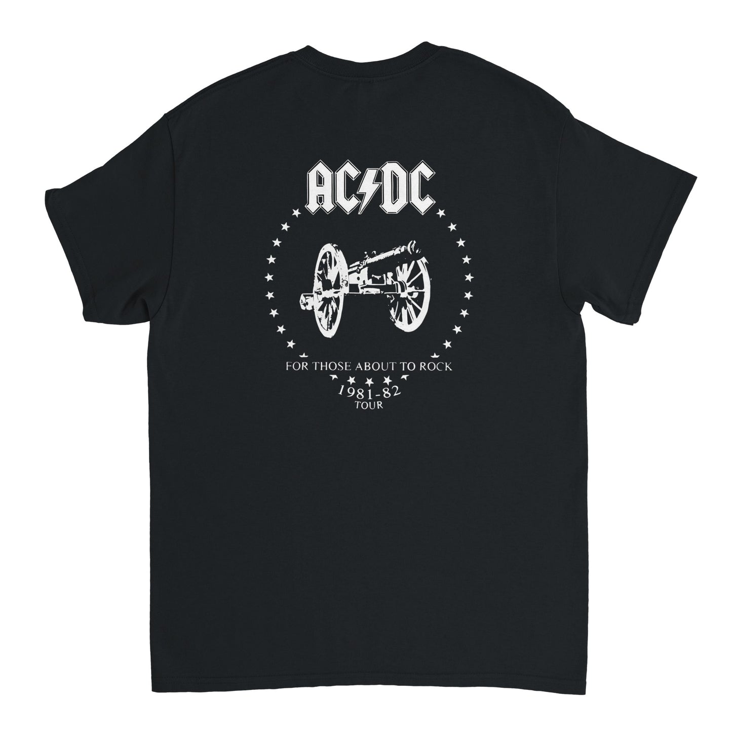AC/DC Camiseta Rock For Those About to Rock Tour Unisex Premium