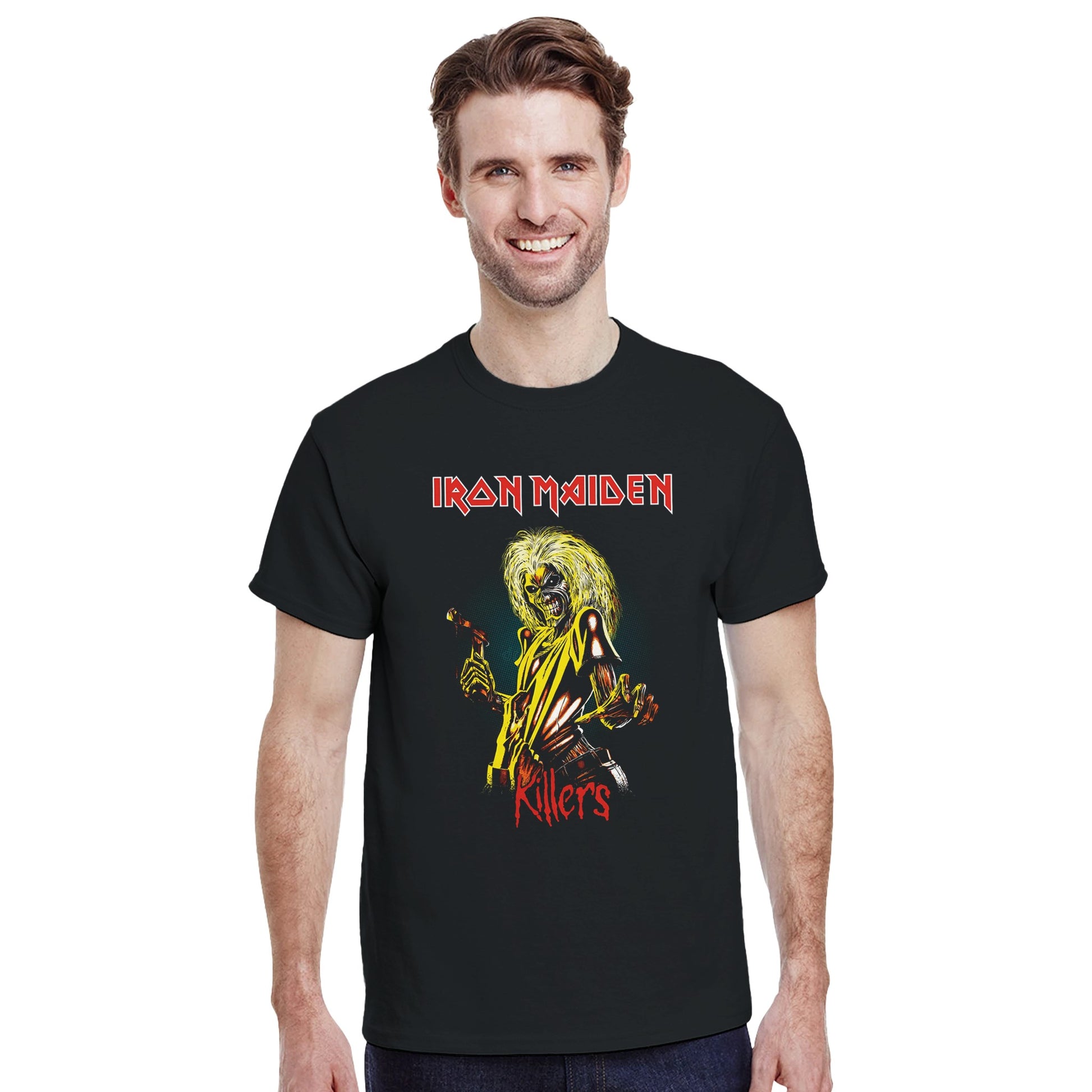 Iron Maiden Camiseta Heavy Metal Killers Cartagena Unisex Premium
