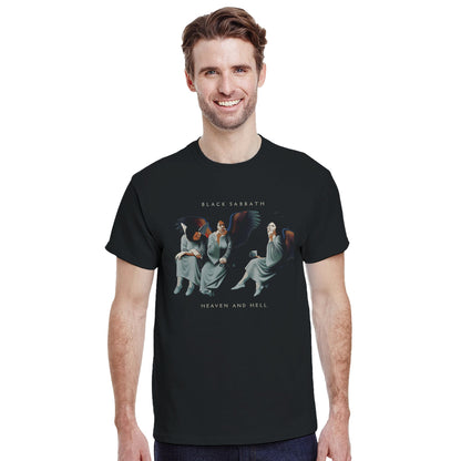 Black Sabbath Camiseta Heavy Metal Heaven and Hell Unisex