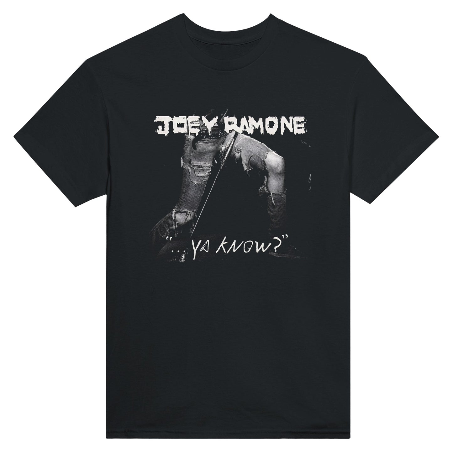 Ramones Camiseta Punk Rock Joey Ramone Unisex Clásica