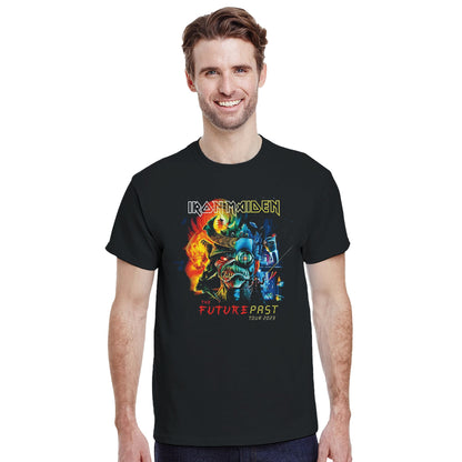 Iron Maiden Camiseta Heavy Metal Future Past Tour Londres Unisex Premium