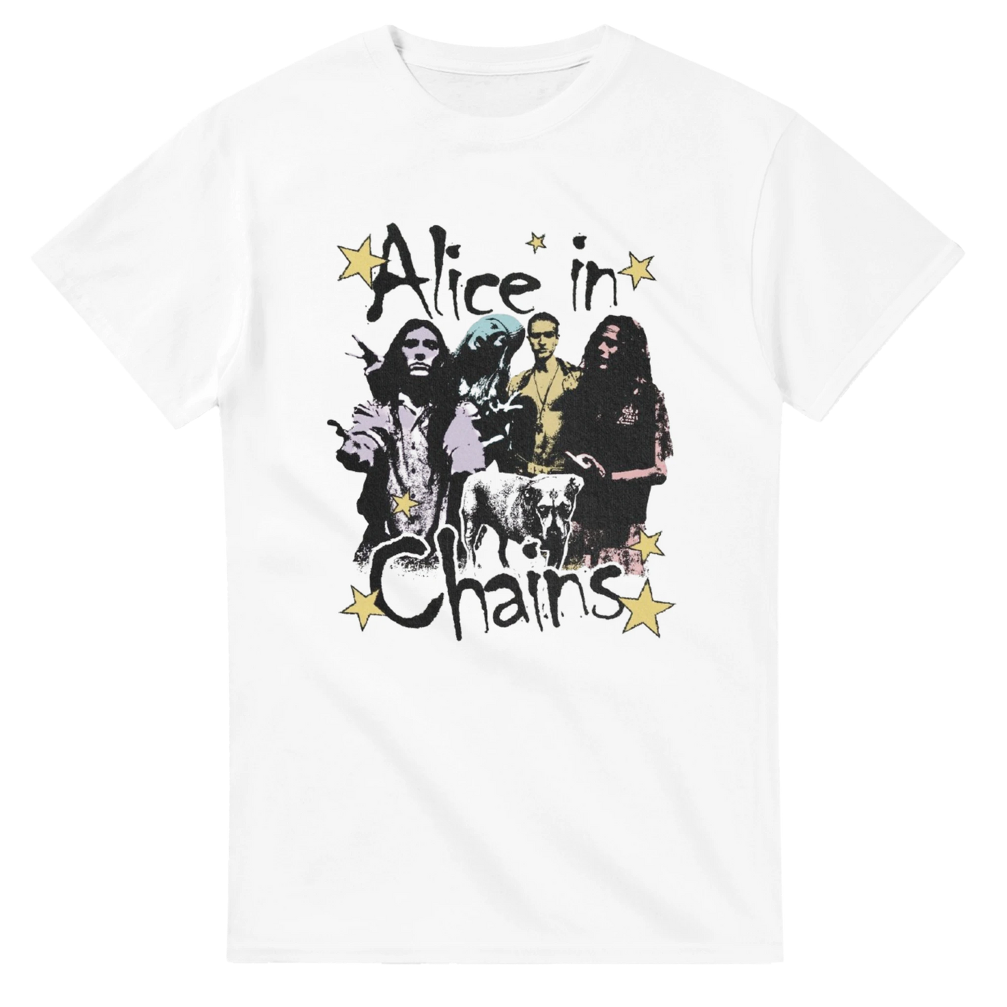 Alice In Chains Camiseta Grunge Unisex Premium