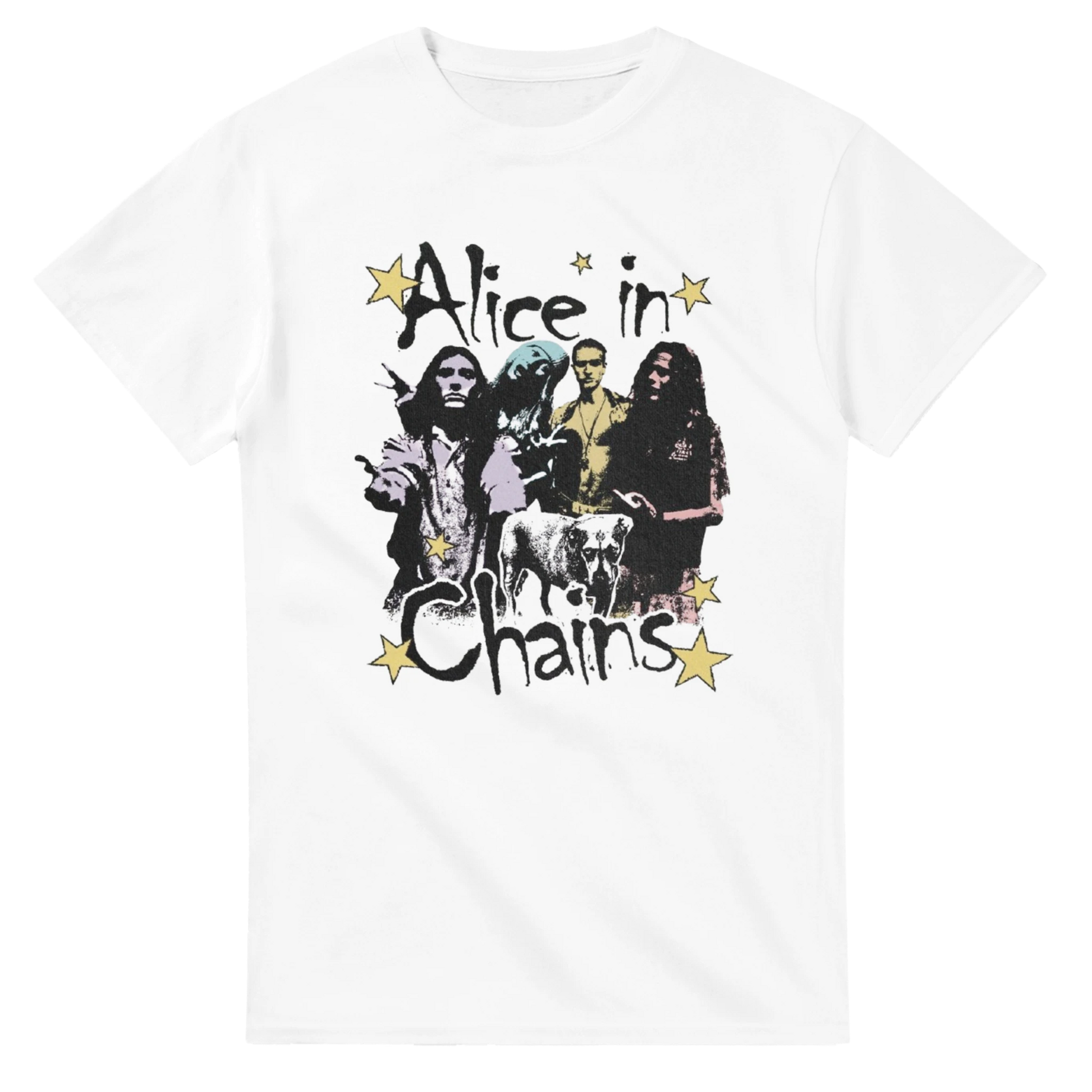 Alice In Chains Camiseta Grunge Unisex Premium