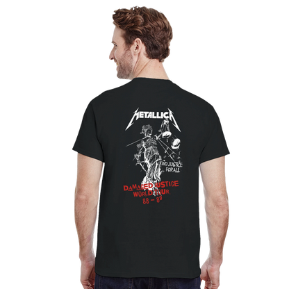 Metallica Camiseta And Justice For All Thrash Metal Los Ángeles Unisex Premium