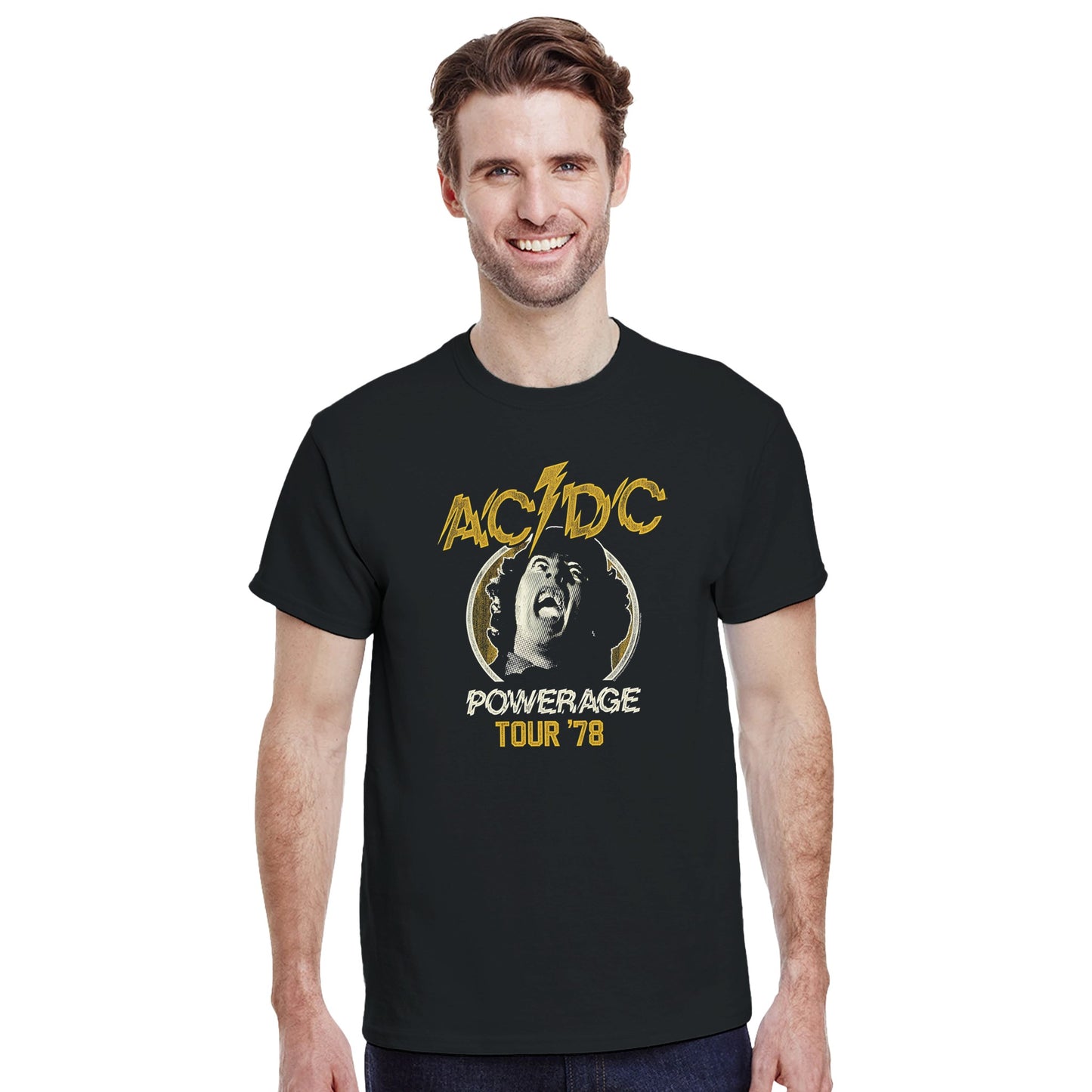 AC/DC Camiseta Hard Rock Riff Raff Unisex Premium