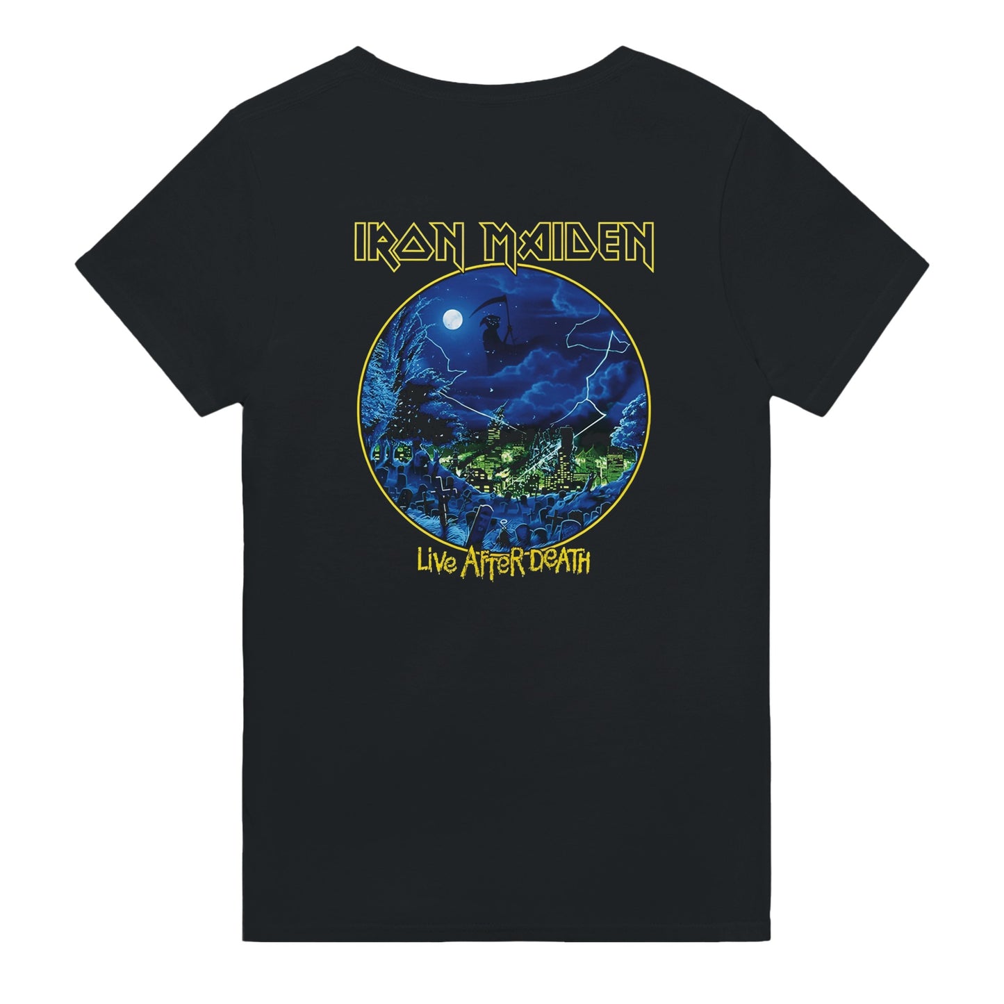 Iron Maiden Camiseta Heavy Metal Londres Unisex Premium