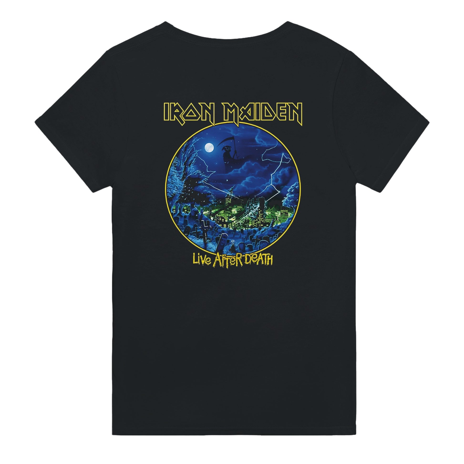 Iron Maiden Camiseta Heavy Metal Londres Unisex Premium