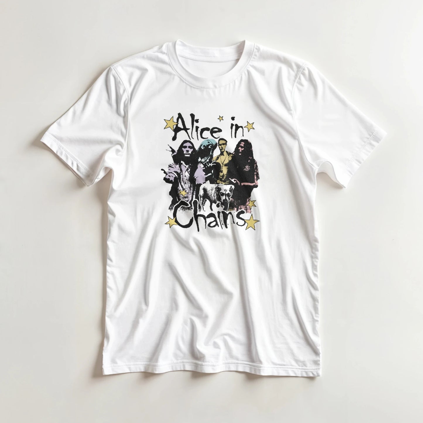 Alice In Chains Camiseta Grunge Unisex Premium