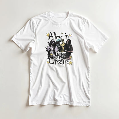 Alice In Chains Camiseta Grunge Unisex Premium