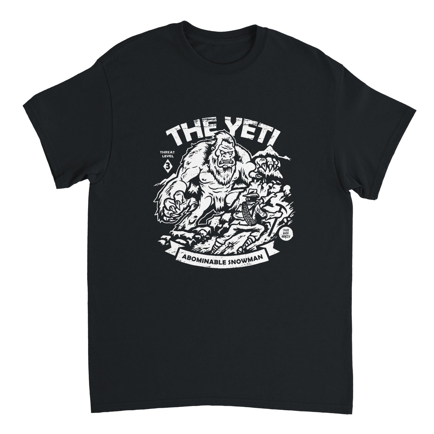 Yeti Camiseta Criatura Legendaria Unisex Premium