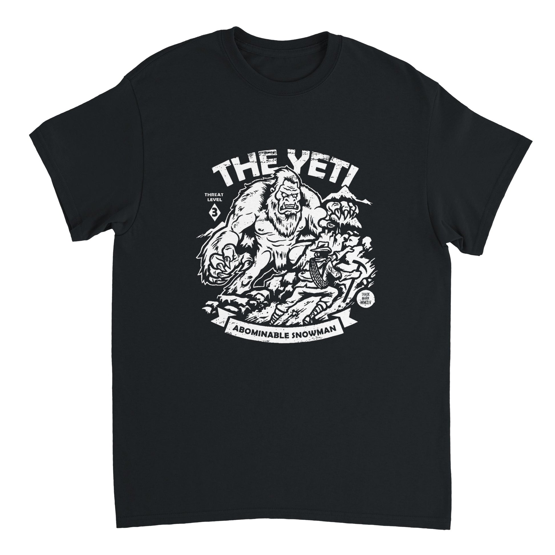 Yeti Camiseta Criatura Legendaria Unisex Premium