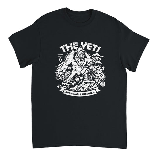 Yeti Camiseta Criatura Legendaria Unisex Premium