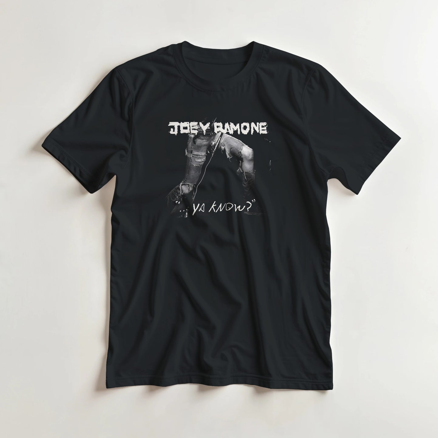 Ramones Camiseta Punk Rock Joey Ramone Unisex Clásica