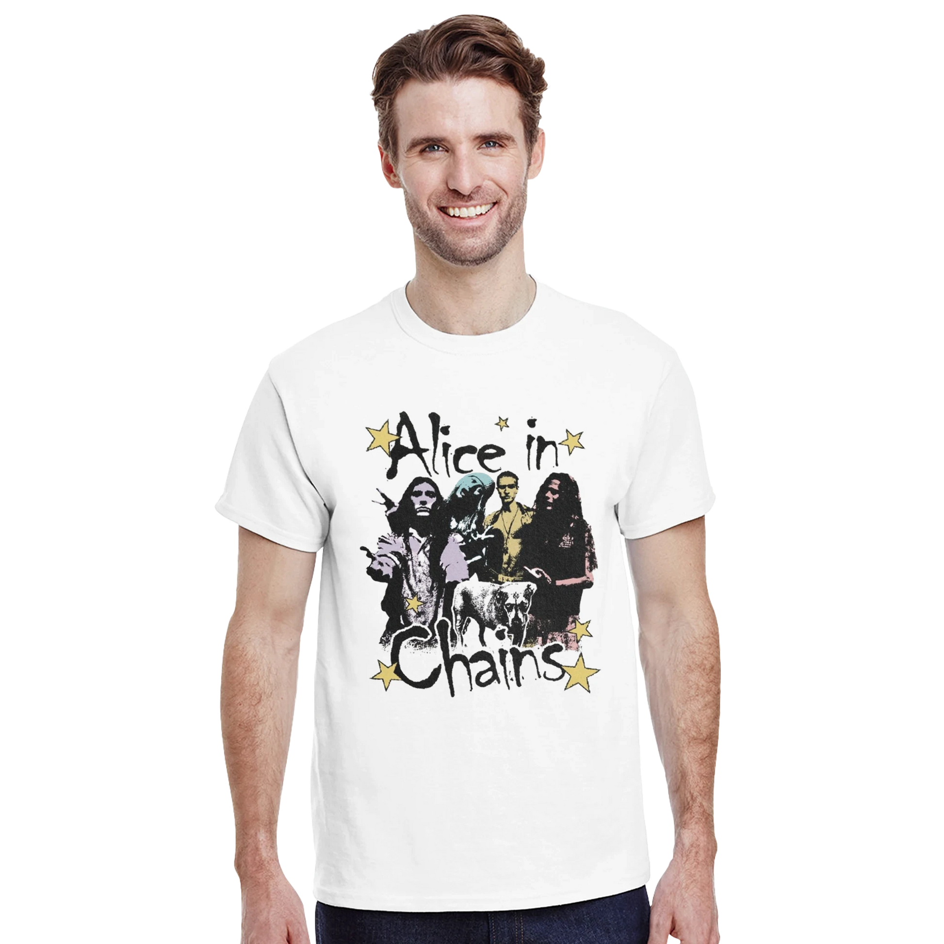 Alice In Chains Camiseta Grunge Unisex Premium