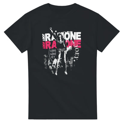Ramones Camiseta Punk Rock Joey Ramone Unisex Premium