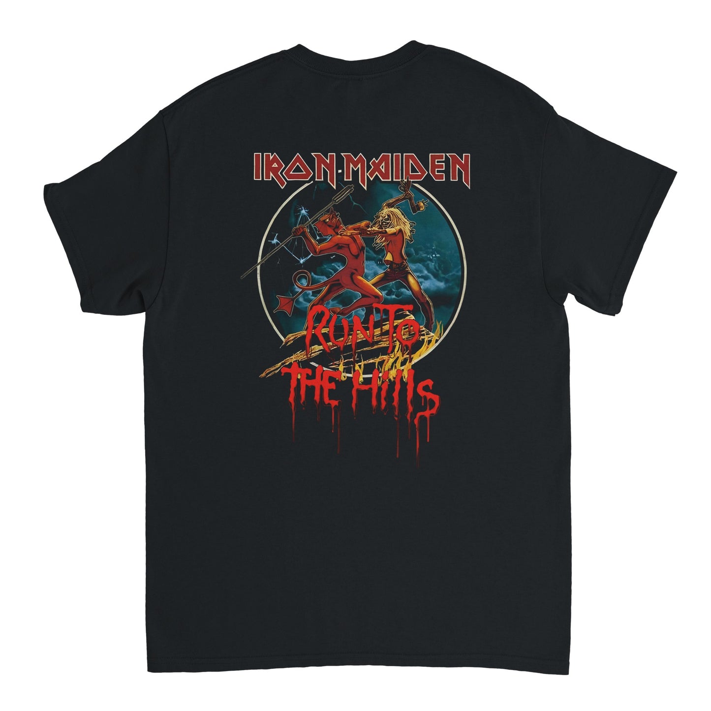 Iron Maiden Camiseta Heavy Metal Londres Unisex Premium