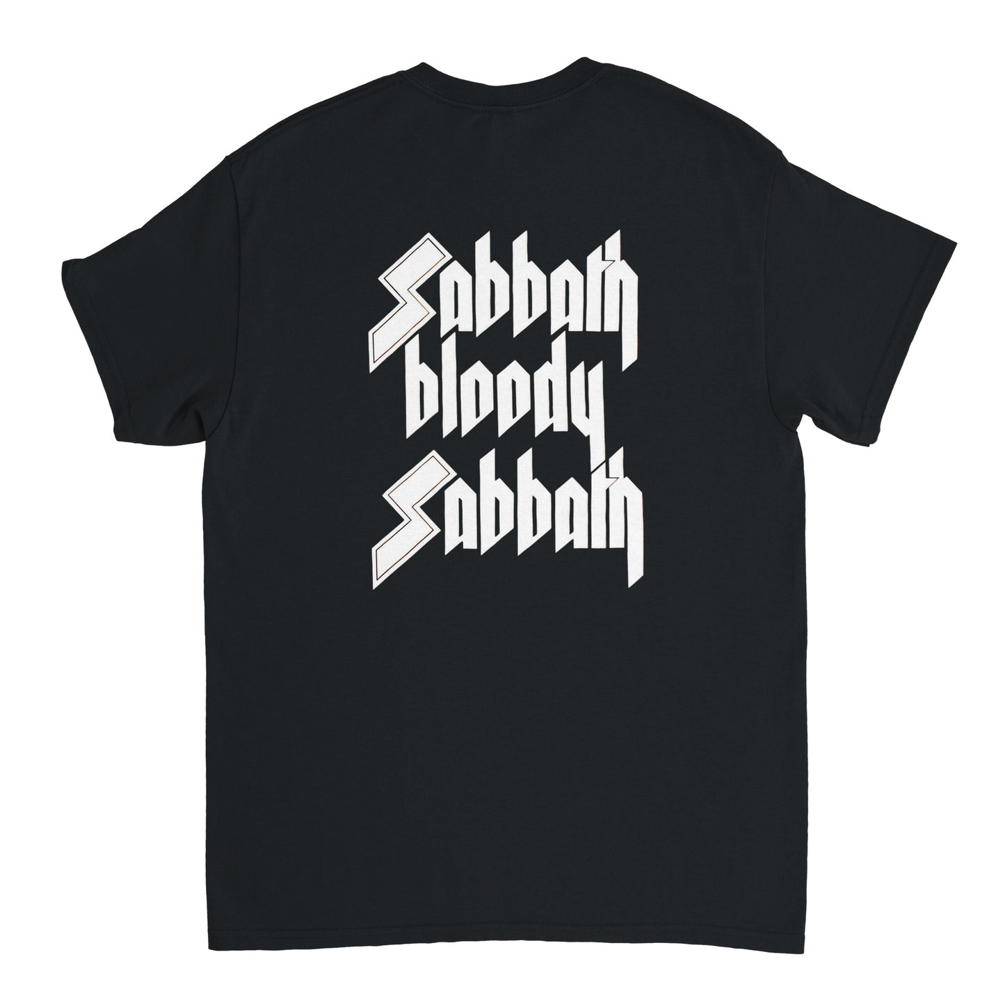 Black Sabbath Camiseta Heavy Metal Sabbath Bloody Sabbath Unisex Premium
