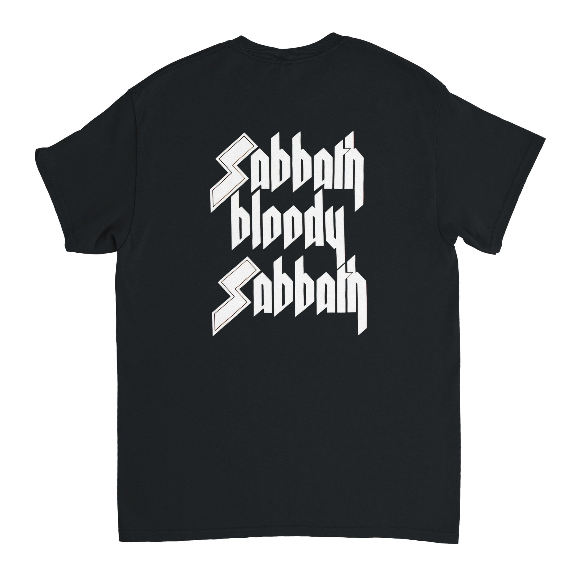 Black Sabbath Camiseta Heavy Metal Sabbath Bloody Sabbath Unisex Premium