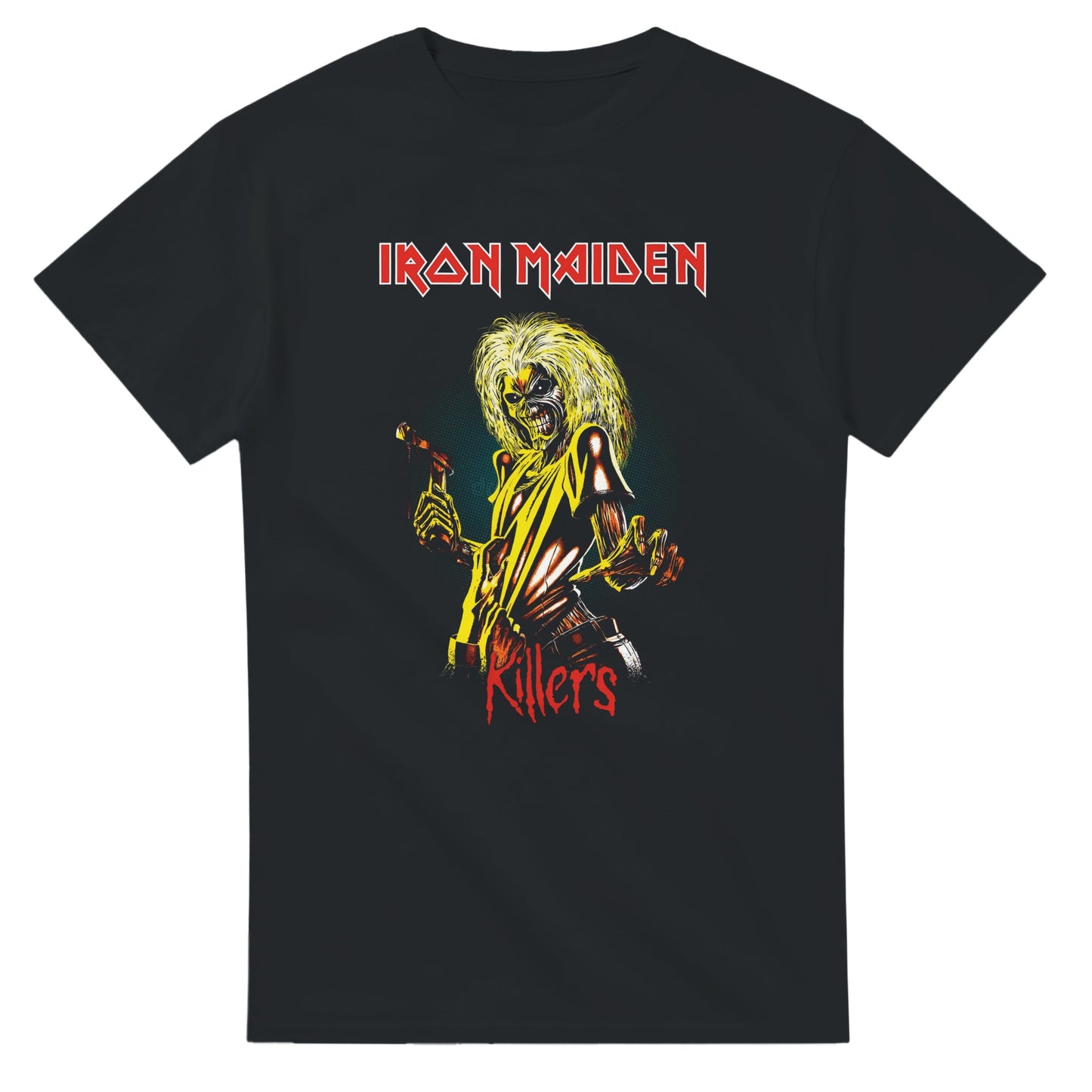 Iron Maiden Camiseta Heavy Metal Killers Cartagena Unisex Premium