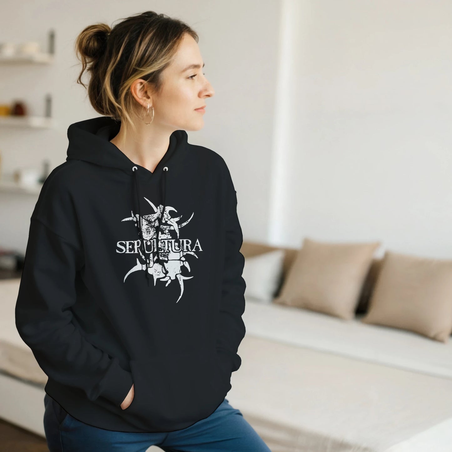 Sepultura Sudadera Thrash Metal Brasileño Unisex Premium