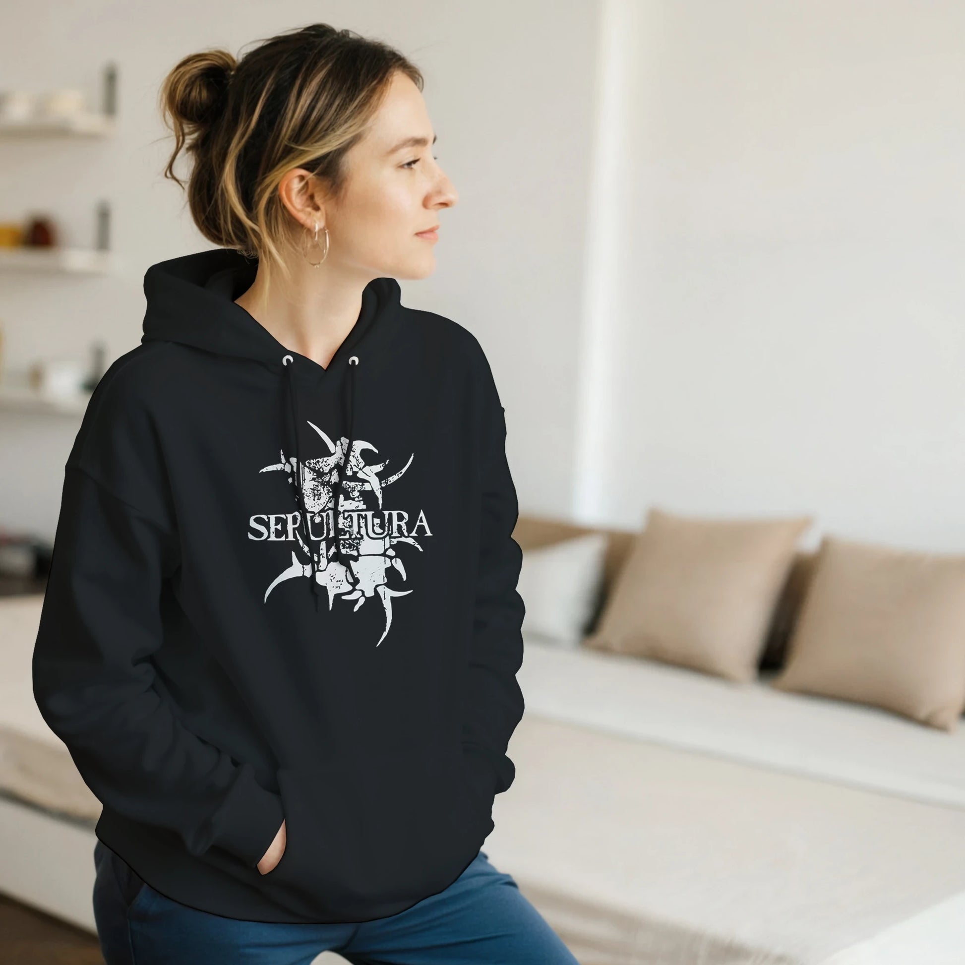 Sepultura Sudadera Thrash Metal Brasileño Unisex Premium