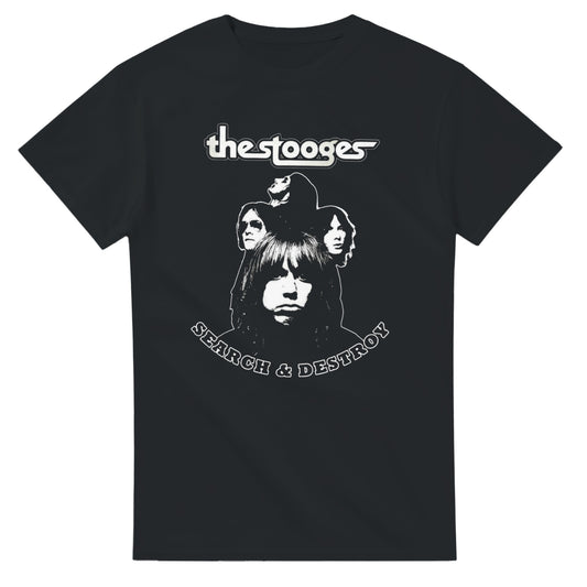 The Stooges Camiseta Proto Punk Detroit Unisex Premium