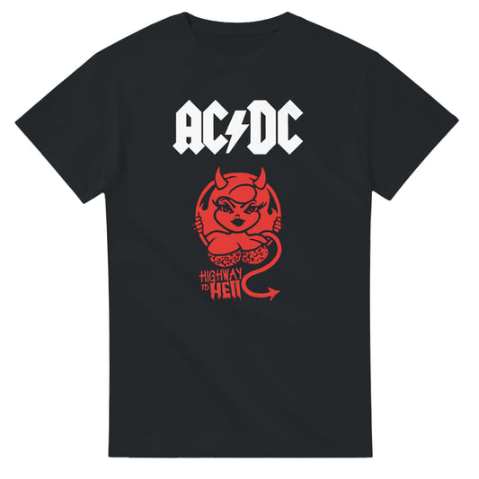 AC/DC Camiseta Hard Rock Highway to Hell Unisex Clásica