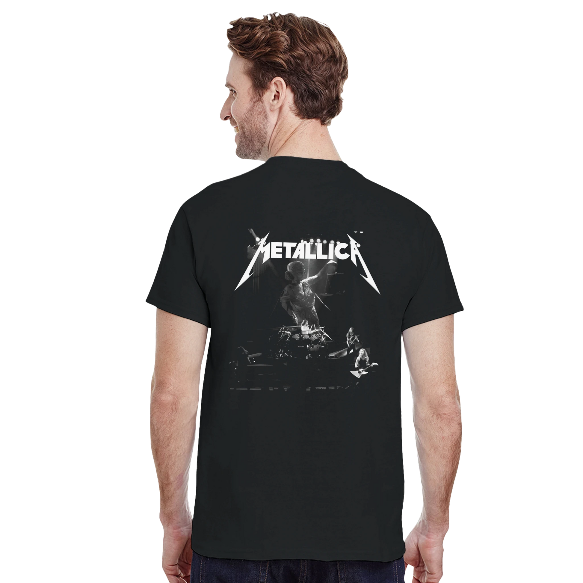 Metallica Camiseta Thrash Metal Justice Unisex Premium