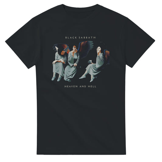 Black Sabbath Camiseta Heavy Metal Heaven and Hell Unisex