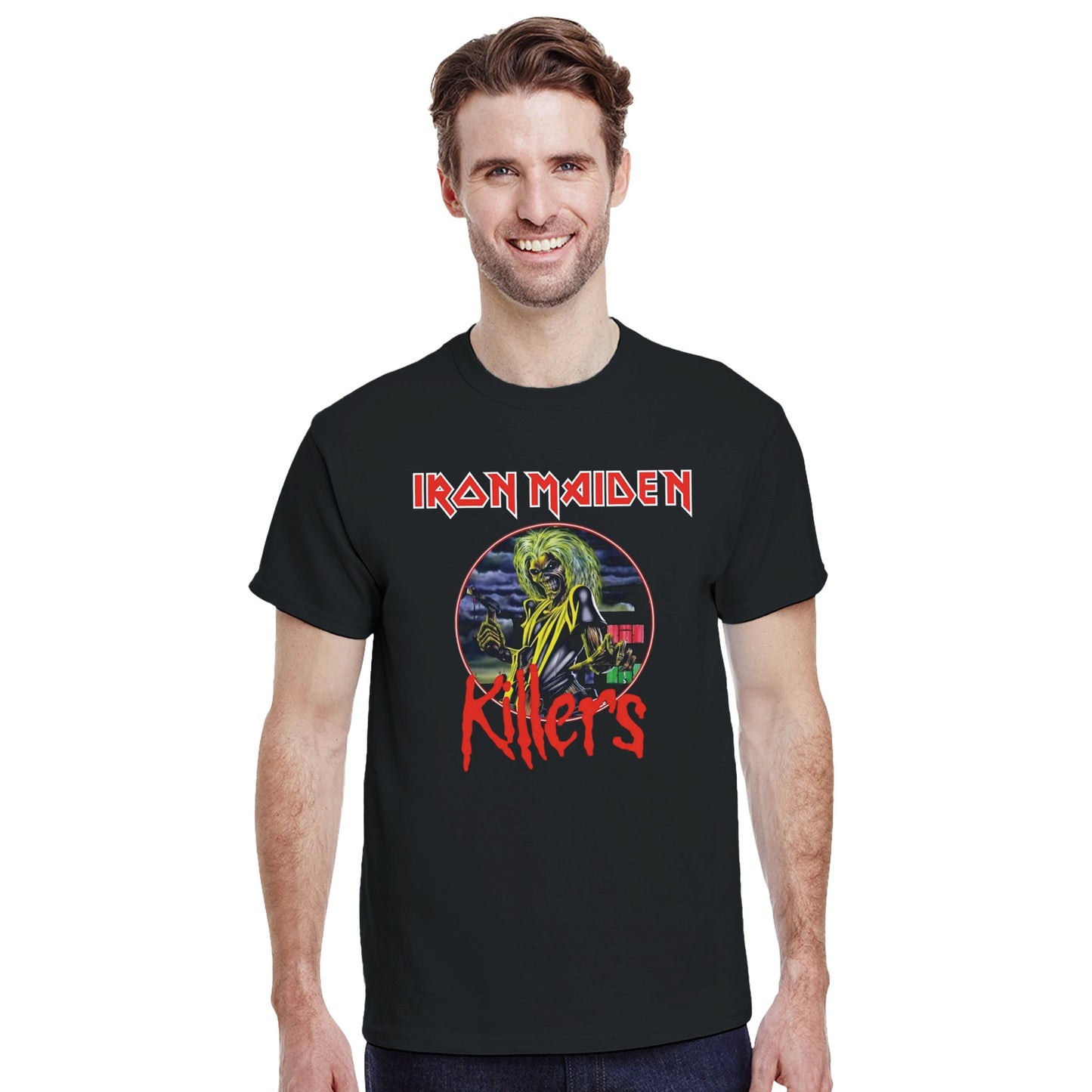 Iron Maiden Camiseta Heavy Metal Killers Unisex Premium