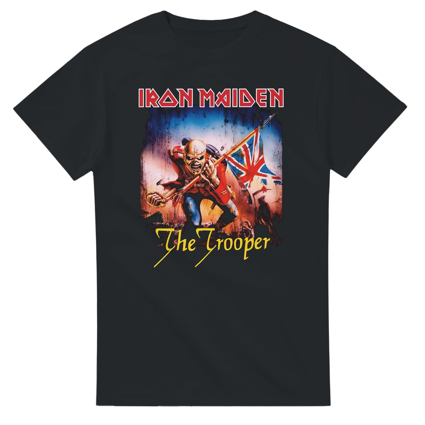 Iron Maiden Camiseta Heavy Metal Eddie Trooper Cartagena 2026 Unisex Premium