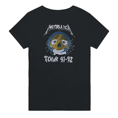Metallica Camiseta Black Album Thrash Metal Unisex Premium