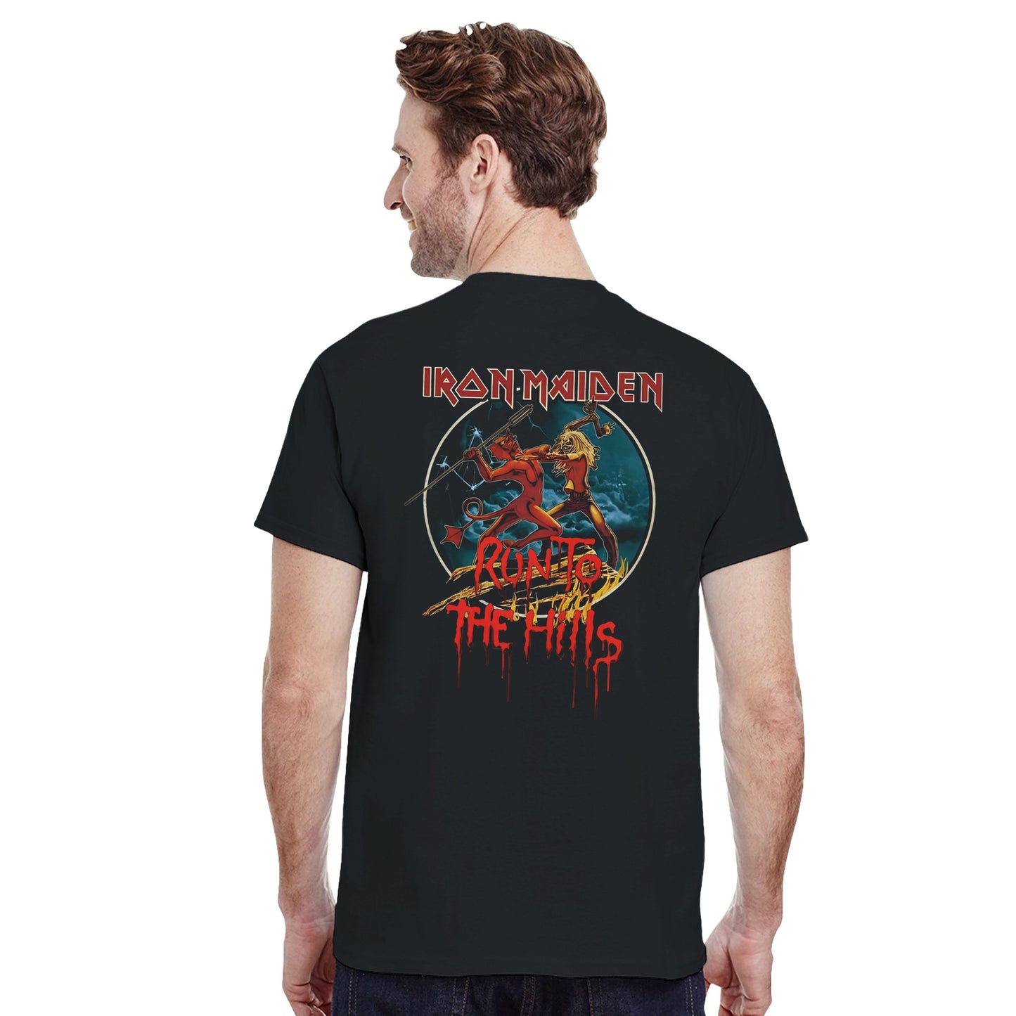 Iron Maiden Camiseta Heavy Metal Londres Unisex Premium