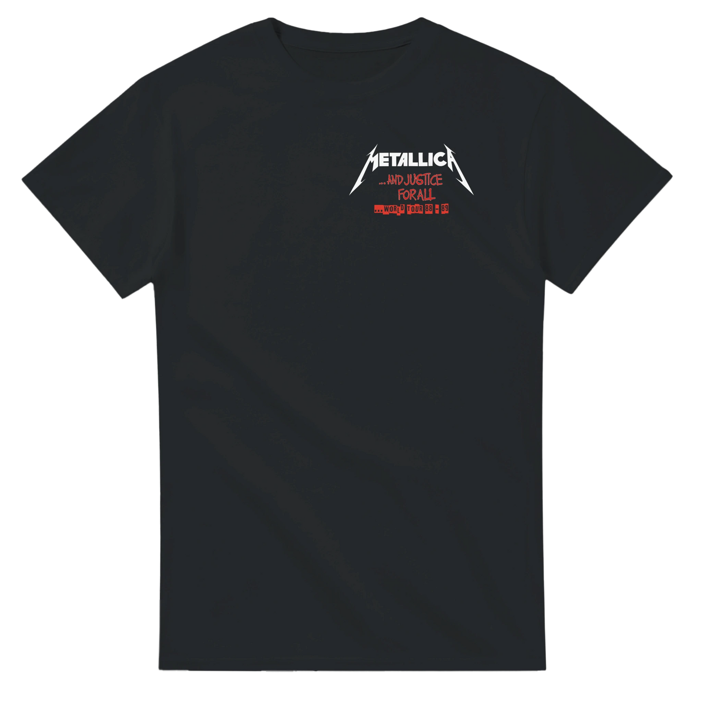 Metallica Camiseta And Justice For All Thrash Metal Los Ángeles Unisex Premium